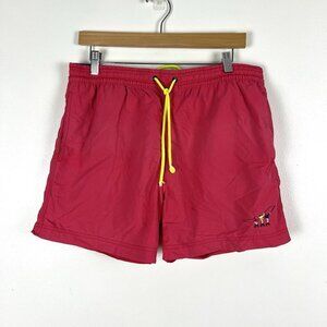 Men’s Henry Cottons Boxer Mare Pink Beach Shorts sz M Swim Trunks Boardshorts